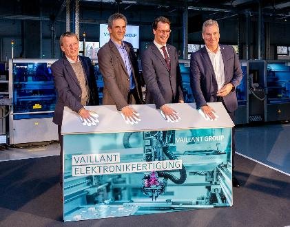 Vaillant Group Launches New Electronic Components Factory in Remscheid