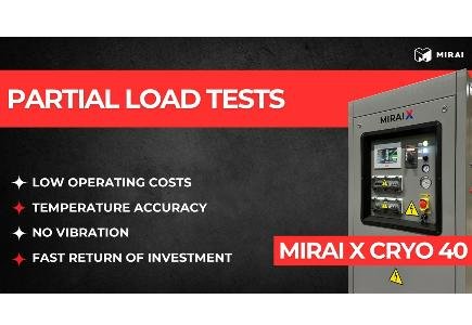 MIRAI Intex introduces MIRAI X CRYO 40 with full partial load operation