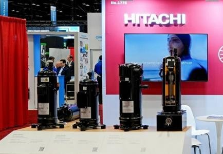 Hitachi Scroll Compressor Launches Low-Side Scroll Compressor at AHR Expo