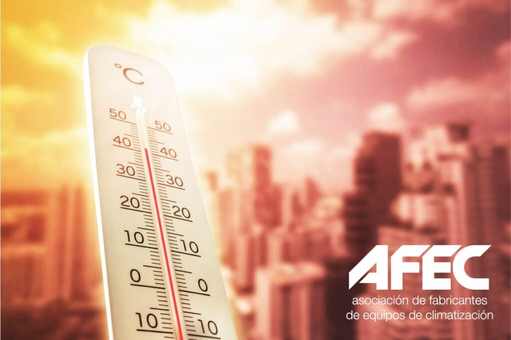 AFEC explains air conditioning’s role during extreme heat in Spain