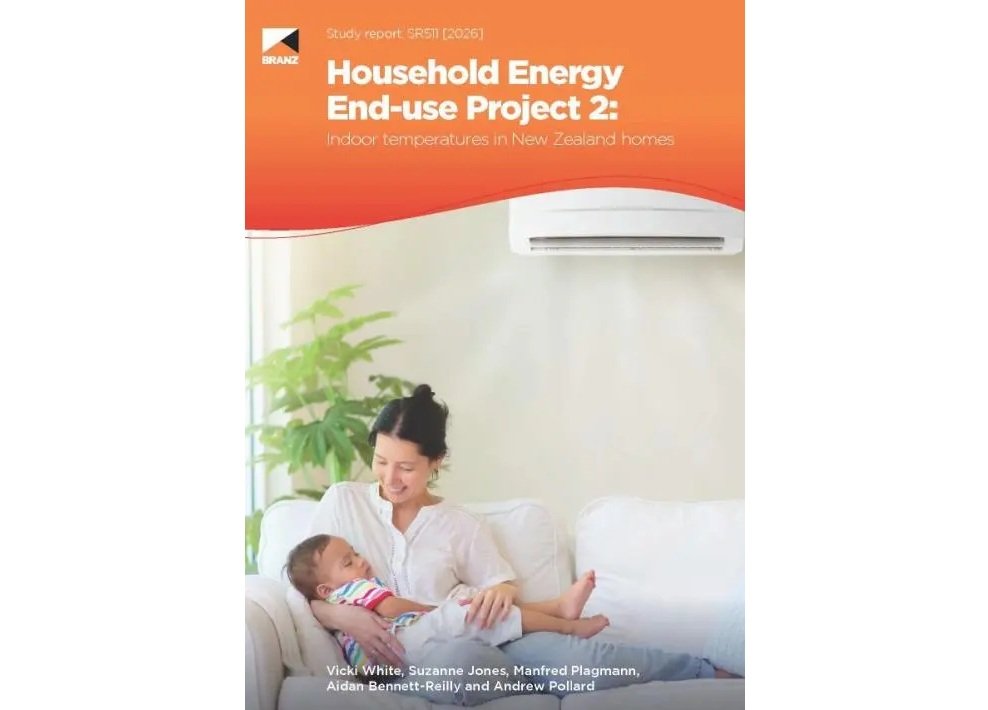 BRANZ finds New Zealand homes warmer as heat pump use rises
