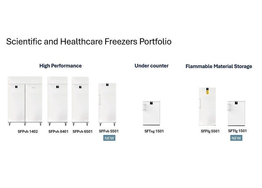 Liebherr Adds 10 and 14 cu. ft. Scientific Laboratory Freezers