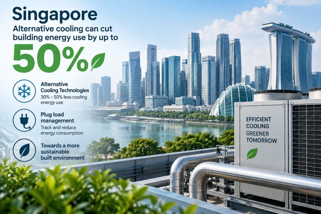 BCA study finds alternative cooling can cut Singapore building energy use