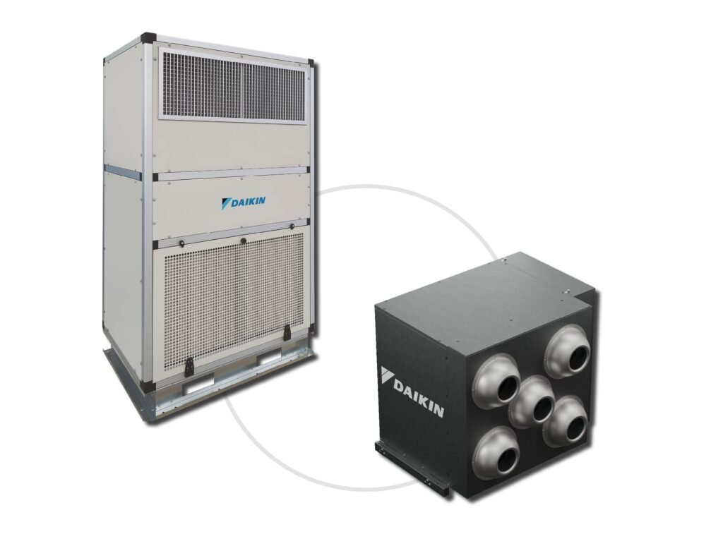 Daikin expands large-space HVAC range with hydronic and DX units
