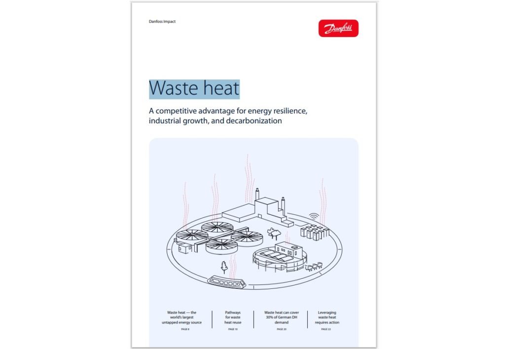 Danfoss report maps waste heat reuse potential for heating systems