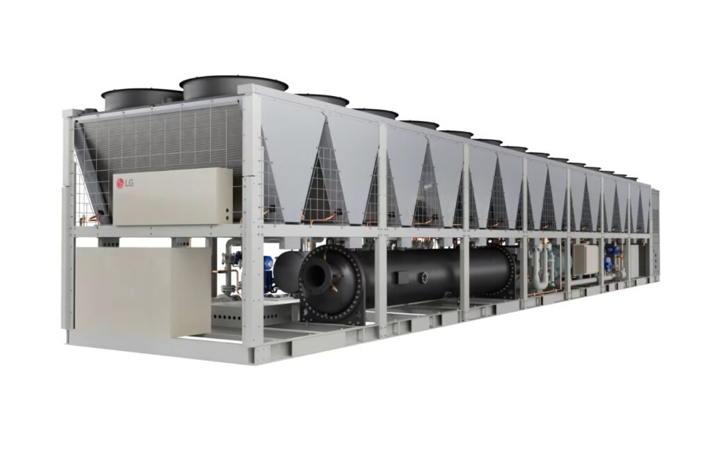 LG Electronics launches air-cooled centrifugal chiller for AI data centers