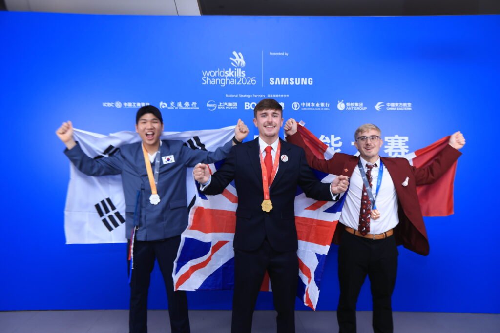 Brite Sam Jones gewinnt Kälte-Gold bei WorldSkills Shanghai 2026