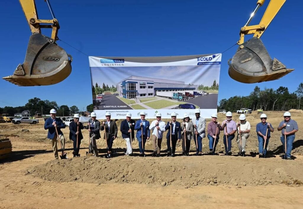 PermaCold breaks ground on 120,000-square-foot cold store in Alabama