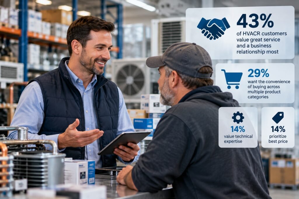 Phocas report shows service leads HVACR distributor customer priorities