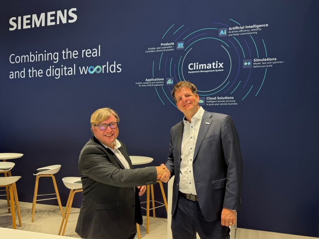 Siemens and Invertek Drives Formalize HVAC-R Partnership in Germany