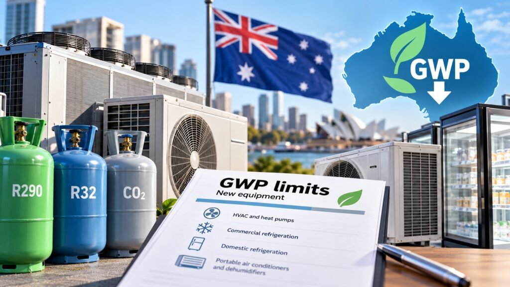 Australian Refrigerant Industry Proposes GWP Limits for New Equipment